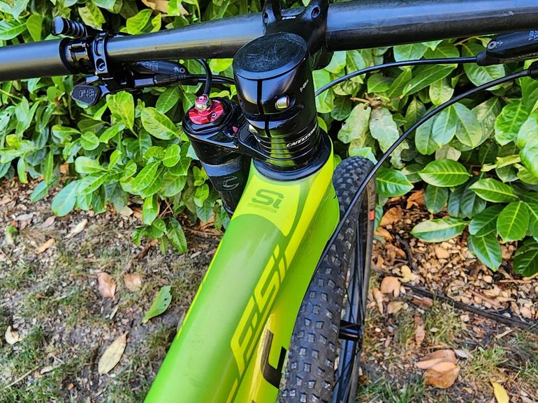 Used Cannondale F-si SRAM XX1 Eagle 2018 Mountainbike, Green — image 4 of 12