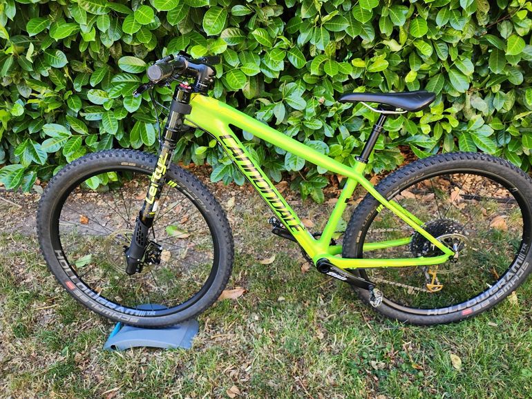 Used Cannondale F-si SRAM XX1 Eagle 2018 Mountainbike, Green — image 2 of 12
