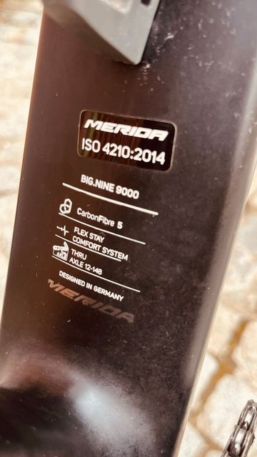 Used Merida Big nine Shimano XTR 2021 Mountainbike, Black — image 7 of 14