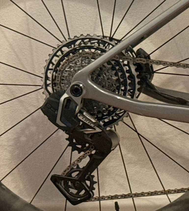 Gebrauchtes Ridley Kanzo SRAM Force eTap AXS 2026 Road & Gravel, Hellgrau — Bild 3 von 4