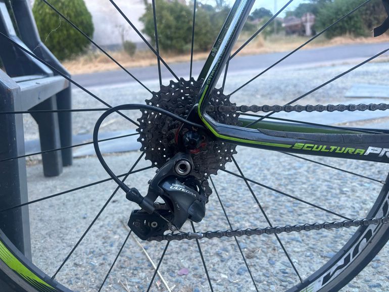 Gebrauchtes Merida Scultura Shimano Ultegra 2013 Road & Gravel, Schwarz — Bild 3 von 6