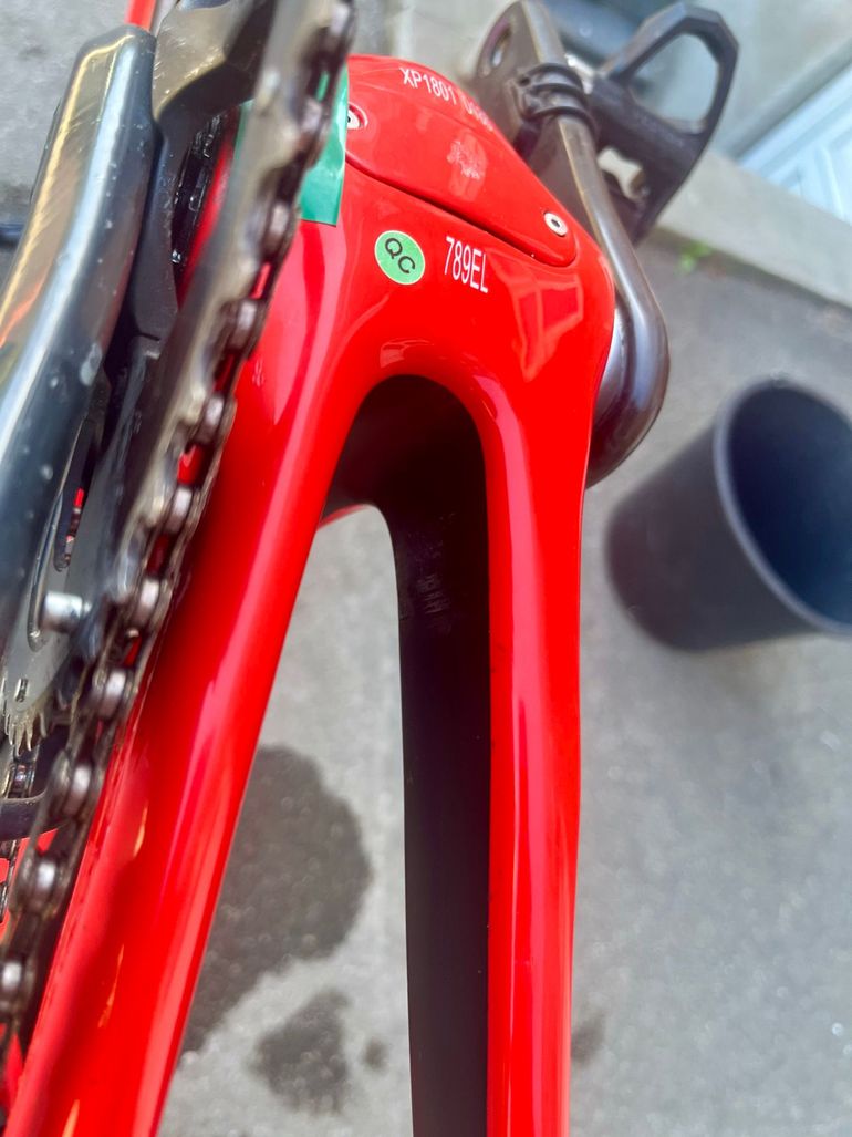 De Rosa SK Pininfarina SRAM Red eTap 2018 Road & Gravel de segunda mano, Rojo — imagen 9 de 12