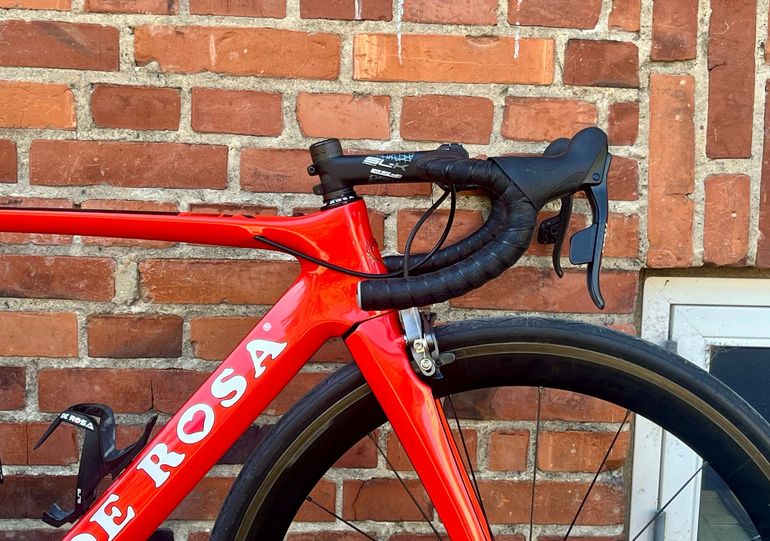 De Rosa SK Pininfarina SRAM Red eTap 2018 Road & Gravel de segunda mano, Rojo — imagen 5 de 12