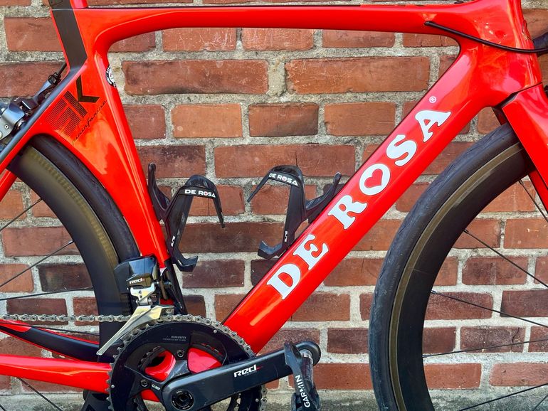 De Rosa SK Pininfarina SRAM Red eTap 2018 Road & Gravel de segunda mano, Rojo — imagen 4 de 12