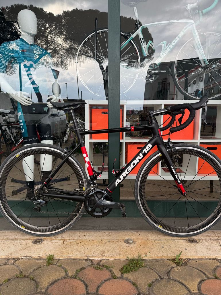 Argon 18 Krypton Shimano Ultegra 2018 Road & Gravel usato, Nero — immagine 1 di 14