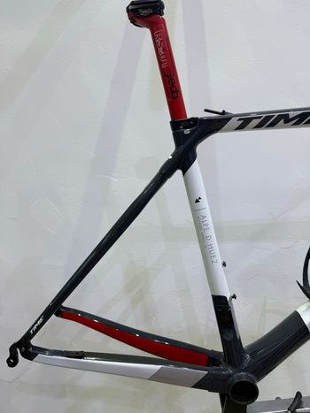 Used Time Alpe d'Huez 01 Aktiv Frameset 2020 Frameset 2020 Road & Gravel, White — image 2 of 4