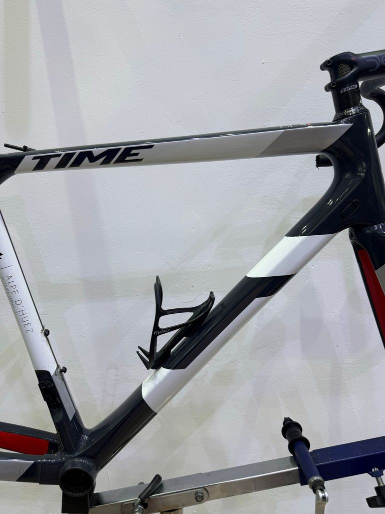 Used Time Alpe d'Huez 01 Aktiv Frameset 2020 Frameset 2020 Road & Gravel, White — image 3 of 4