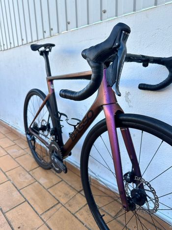 Used Basso Diamante SV Signature Series Act II Shimano Ultegra 8170 Di2 Disc 2024 2024 Road & Gravel, Purple — image 4 of 12