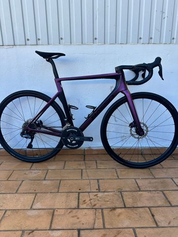 Used Basso Diamante SV Signature Series Act II Shimano Ultegra 8170 Di2 Disc 2024 2024 Road & Gravel, Purple — image 11 of 12