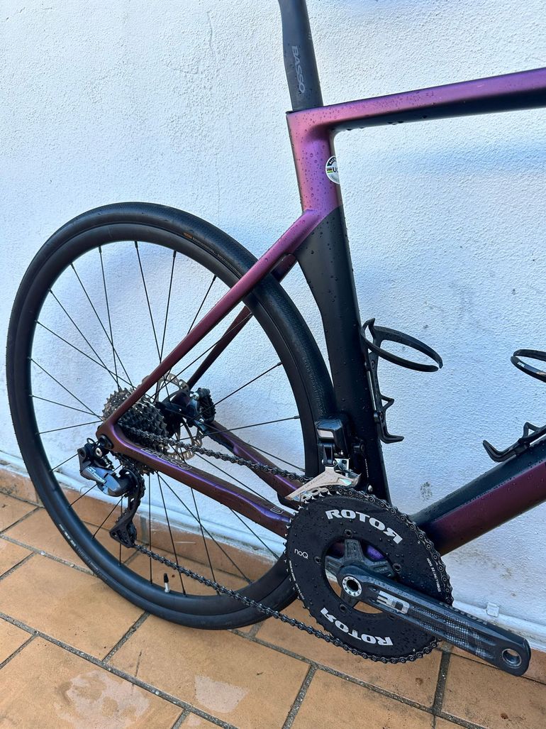 Used Basso Diamante SV Signature Series Act II Shimano Ultegra 8170 Di2 Disc 2024 2024 Road & Gravel, Purple — image 12 of 12