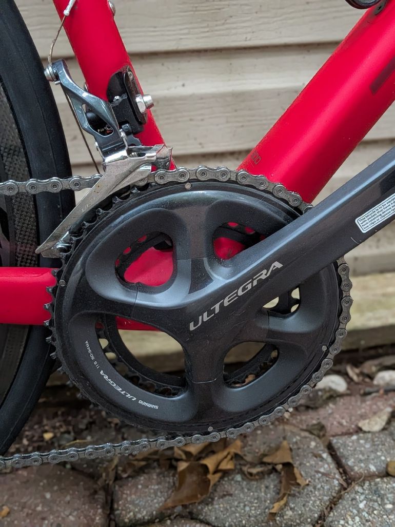 Used Trek Domane SL 6 Pro 2017 2017 Road & Gravel, Red — image 4 of 7