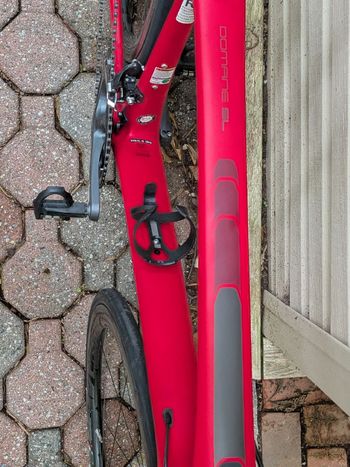 Used Trek Domane SL 6 Pro 2017 2017 Road & Gravel, Red — image 5 of 7