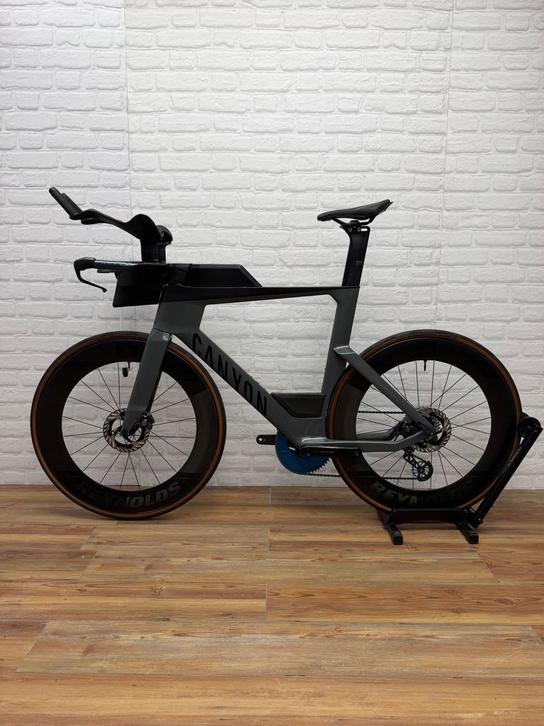 Used Canyon Speedmax CF 7 Di2 AR60 2025 2025 Road & Gravel, Light Gray — image 5 of 7