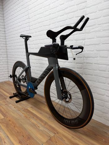 Used Canyon Speedmax CF 7 Di2 AR60 2025 2025 Road & Gravel, Light Gray — image 2 of 7