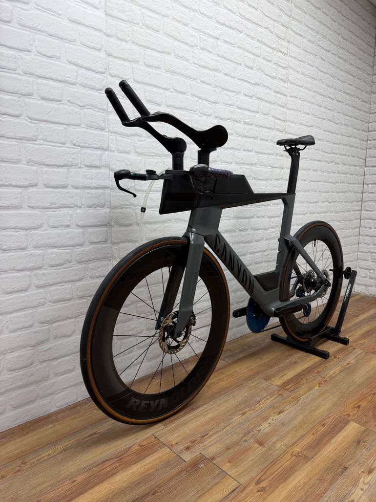 Used Canyon Speedmax CF 7 Di2 AR60 2025 2025 Road & Gravel, Light Gray — image 7 of 7