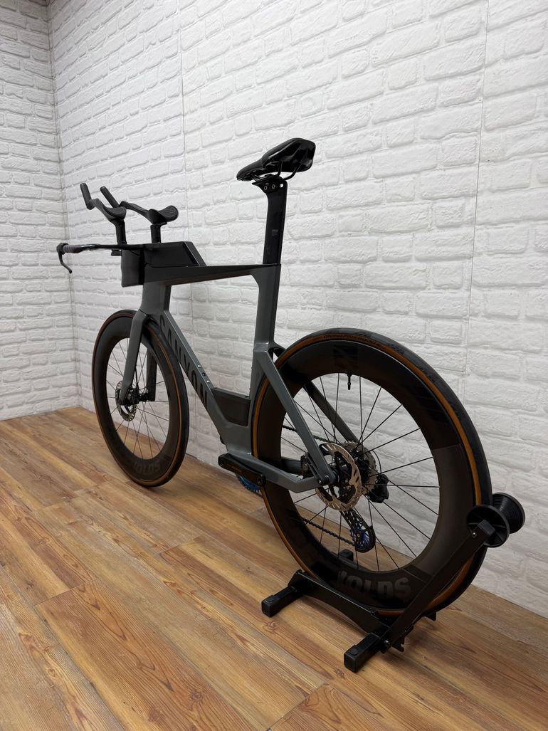 Used Canyon Speedmax CF 7 Di2 AR60 2025 2025 Road & Gravel, Light Gray — image 6 of 7