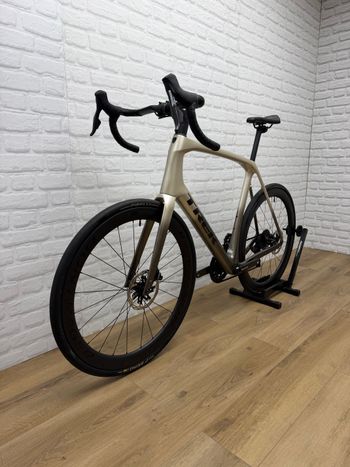 Used Trek Domane SLR 7 AXS Gen 4 2025 2025 Road & Gravel, Light Gray — image 6 of 7