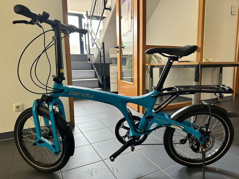 Used Riese & Müller Birdy Rohloff Speedhub 2022 Urban, Blue — image 2 of 9