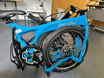 Used Riese & Müller Birdy Rohloff Speedhub 2022 Urban, Blue — image 8 of 9