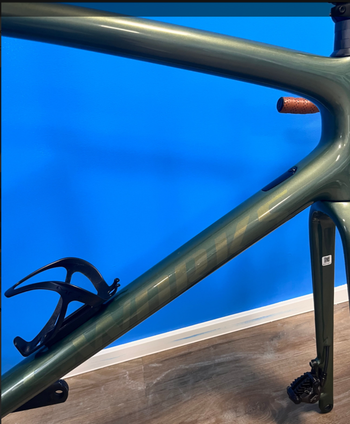 Used Specialized S-Works Crux Frameset - FACT 12r Carbon 2025 Frameset 2025 Road & Gravel, Green — image 3 of 4