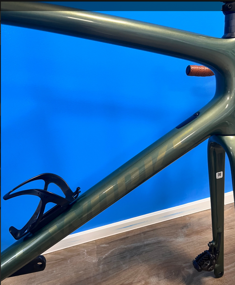 Used Specialized S-Works Crux Frameset - FACT 12r Carbon 2025 Frameset 2025 Road & Gravel, Green — image 3 of 4