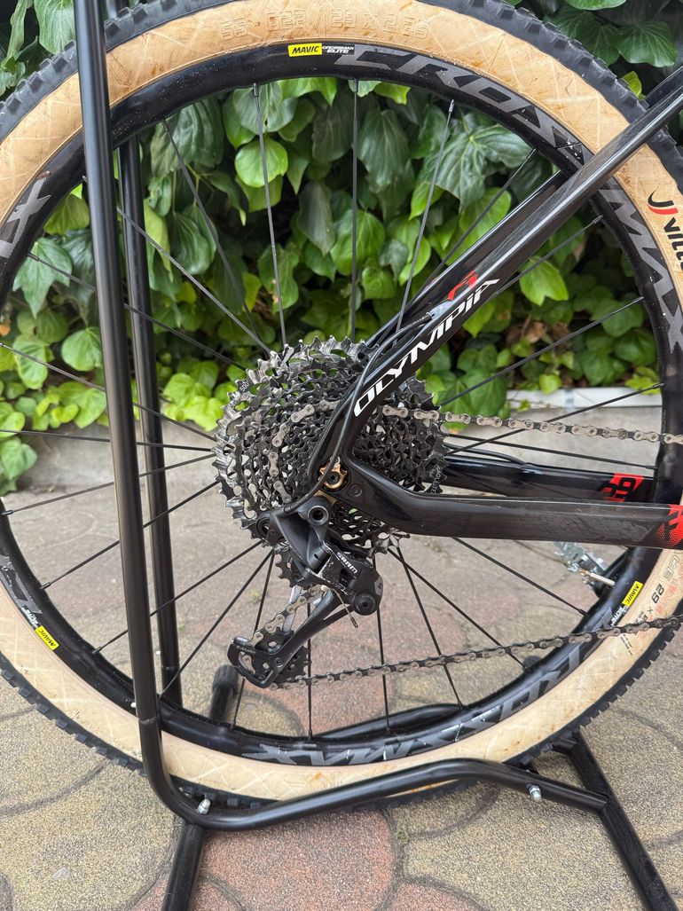 Gebrauchtes Olympia Iron SRAM GX Eagle 2018 Mountainbike, Schwarz — Bild 2 von 13
