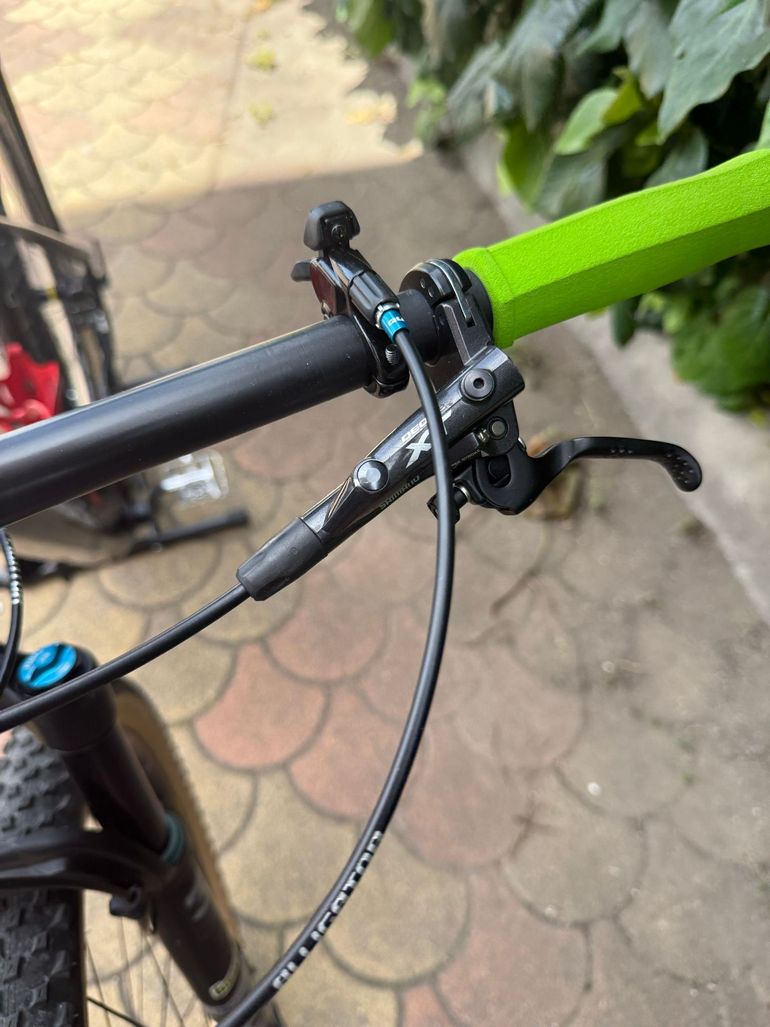 Gebrauchtes Olympia Iron SRAM GX Eagle 2018 Mountainbike, Schwarz — Bild 8 von 13