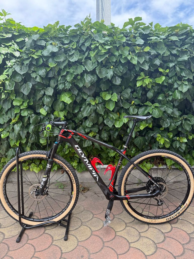 Gebrauchtes Olympia Iron SRAM GX Eagle 2018 Mountainbike, Schwarz — Bild 9 von 13