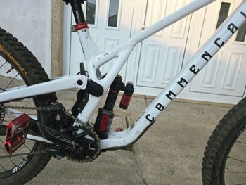 Used Commencal RACE KIT SUPREME Frameset 2026 Mountainbike, White — image 10 of 11