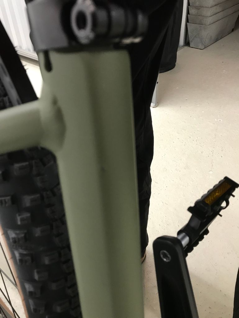 CUBE REACTION HYBRID, RACE 750 2023 2023 Mountainbike de segunda mano, Verde — imagen 3 de 3