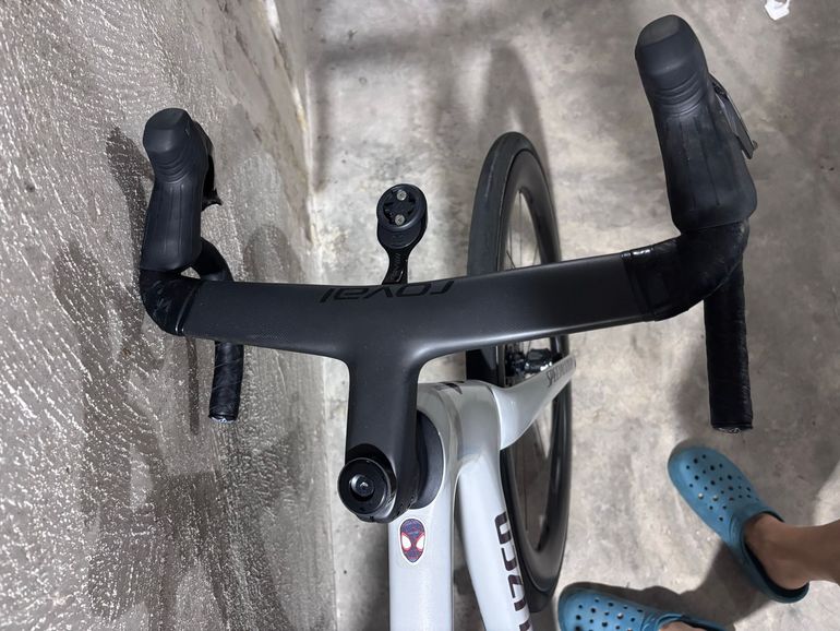Gebrauchtes Specialized Tarmac SL8 Pro - SRAM Force AXS 2026 2026 Road & Gravel, Hellgrau — Bild 6 von 6