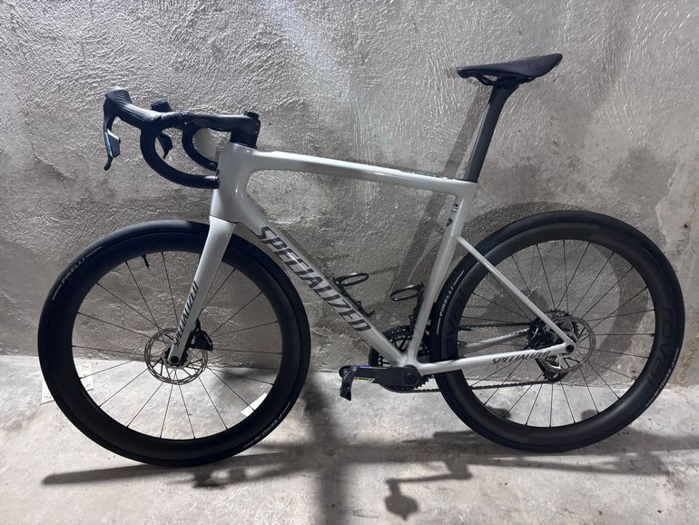 Gebrauchtes Specialized Tarmac SL8 Pro - SRAM Force AXS 2026 2026 Road & Gravel, Hellgrau — Bild 2 von 6