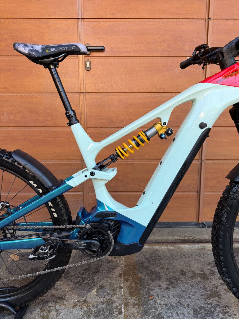 Cannondale Moterra Neo Carbon LT 1 2022 2022 Mountainbike de segunda mano, Azul — imagen 12 de 15