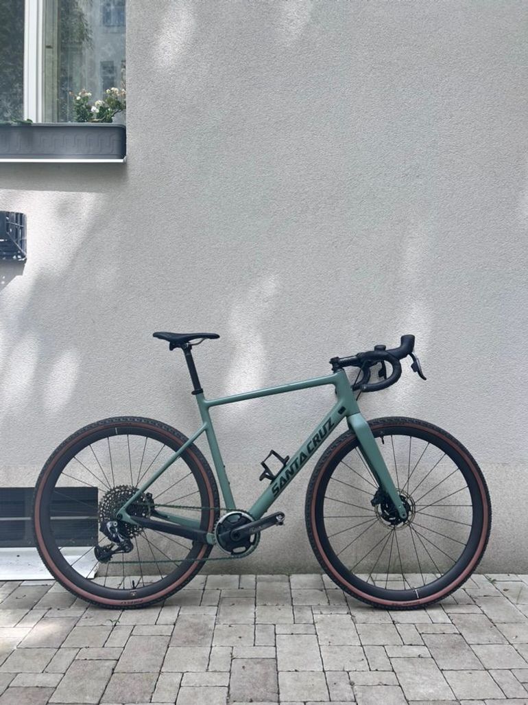 Used Santa Cruz Stigmata Force AXS / Carbon CC / 700c 2020 2020 Road & Gravel, Green — image 1 of 4