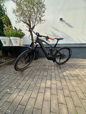 Used CUBE STEREO HYBRID 160 HPC TM 625 27.5 2021 2021 Mountainbike, Light Gray, 27.5 — image 3 of 9