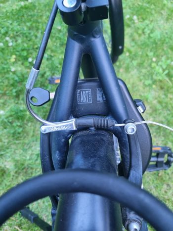 Gebrauchtes Elops Stadsfiets Voor Lange Afstanden 500 2024 Urban, Schwarz — Bild 6 von 9
