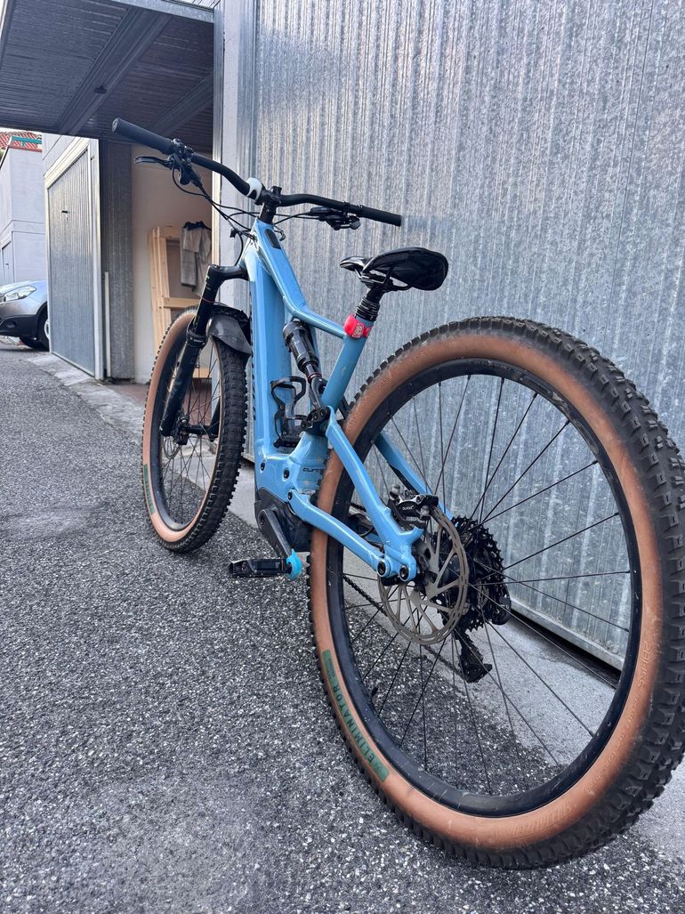 Specialized Turbo Levo 2021 2021 Mountainbike de segunda mano, Azul — imagen 8 de 12