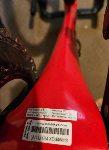 Used Trek Émonda SL 7 2021 2021 Road & Gravel, Red — image 18 of 19