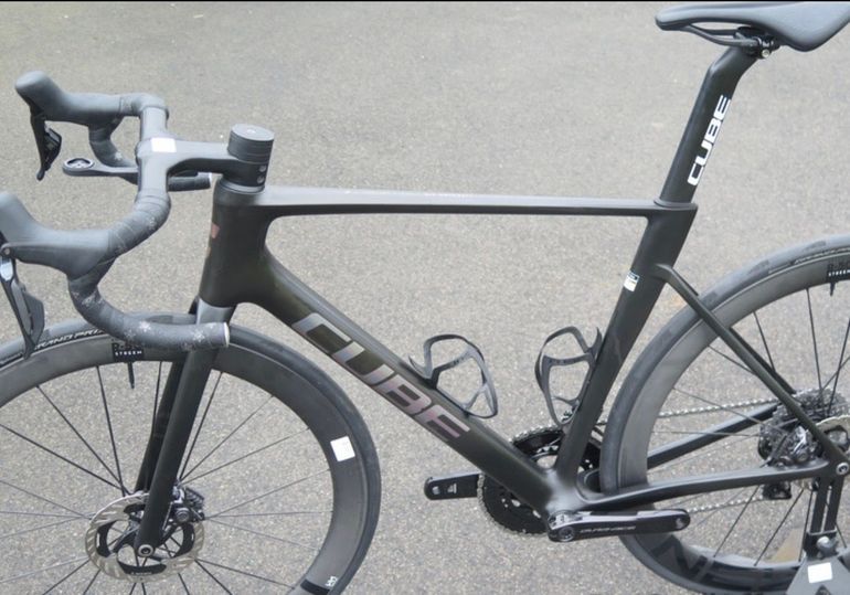 Used CUBE LITENING AIR C:68X, SLT 2026 2026 Road & Gravel, Black — image 3 of 4