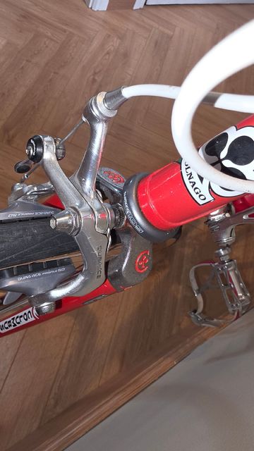Used Vintage Custom Shimano Dura Ace 1982 Road & Gravel, Red — image 3 of 6