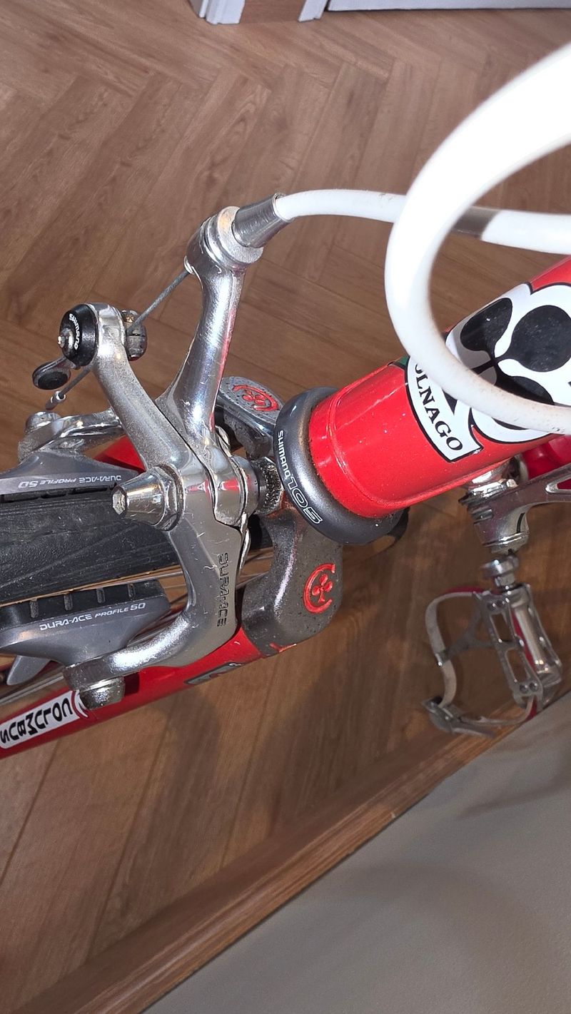 Used Vintage Custom Shimano Dura Ace 1982 Road & Gravel, Red — image 3 of 6