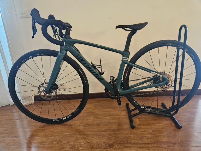 Used Specialized Roubaix Sport 2021 2021 Road & Gravel, Green — image 2 of 6