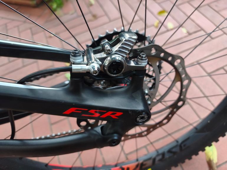 Specialized S-Works Stumpjumper FSR 650b 2016 2016 Mountainbike de segunda mano, Gris claro — imagen 10 de 15