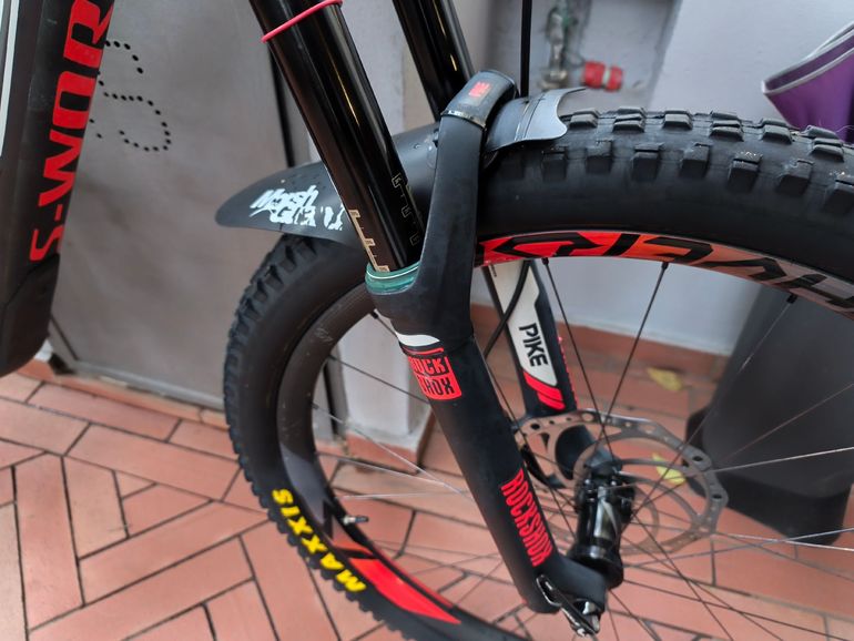 Specialized S-Works Stumpjumper FSR 650b 2016 2016 Mountainbike de segunda mano, Gris claro — imagen 12 de 15