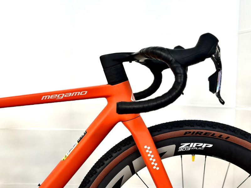 Used Megamo SILK 01 2026 2026 Road & Gravel, Orange — image 2 of 9