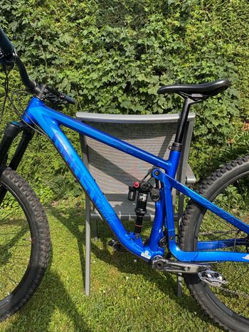 Used Ghost Riot AM AL Essential Custom Shimano Deore XT 2022 Mountainbike, Blue — image 3 of 18