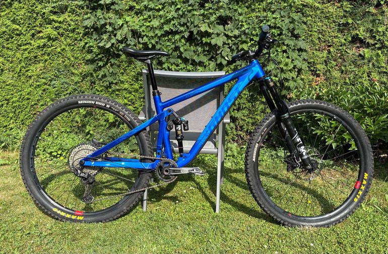 Used Ghost Riot AM AL Essential Custom Shimano Deore XT 2022 Mountainbike, Blue — image 6 of 18