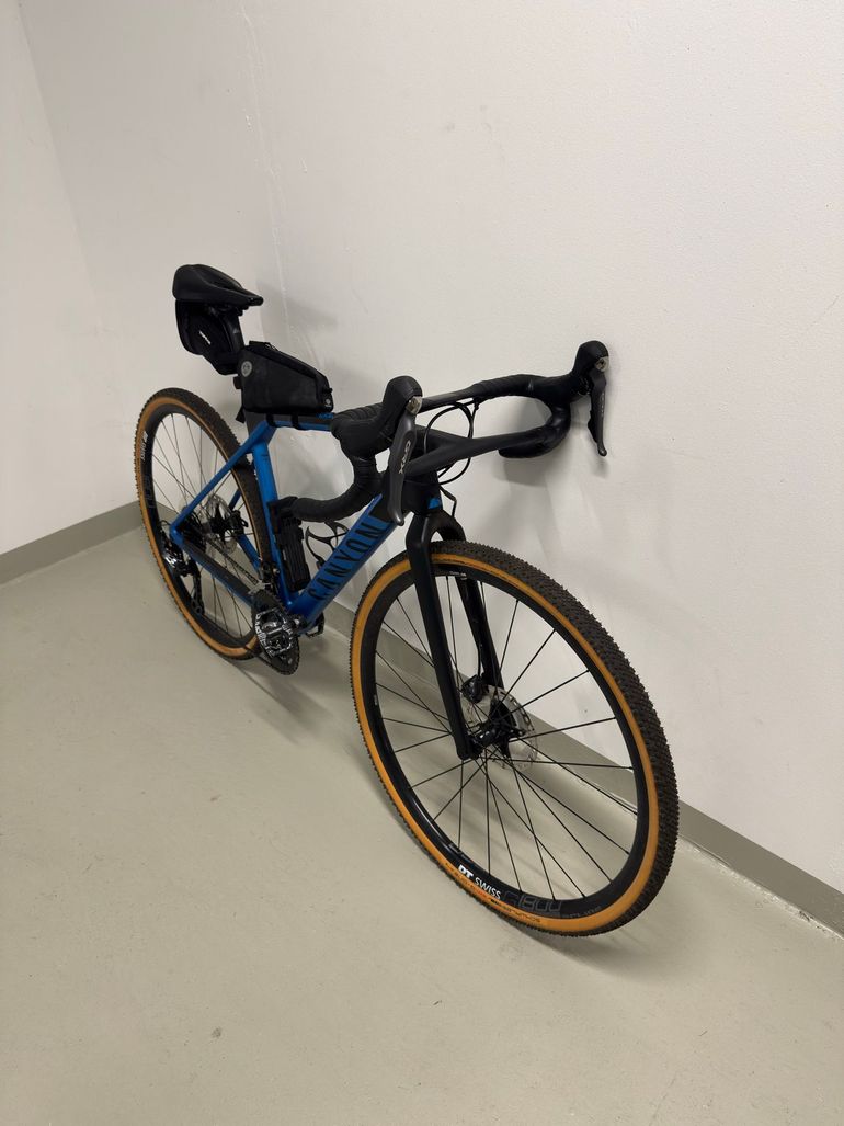 Canyon Grail CF SL 8 2021 2021 Road & Gravel de segunda mano, Azul — imagen 4 de 5