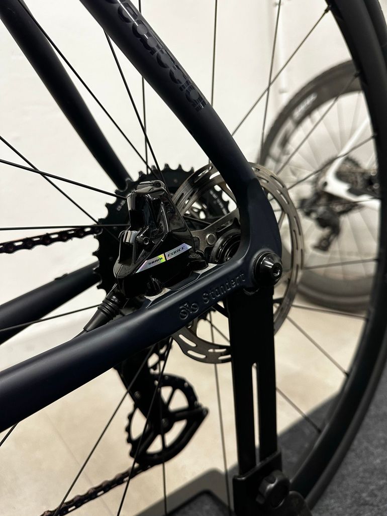 Used Standert Kreissäge RS Black Widow Sram Force AXS D2 2024 2024 Road & Gravel, Blue — image 6 of 24