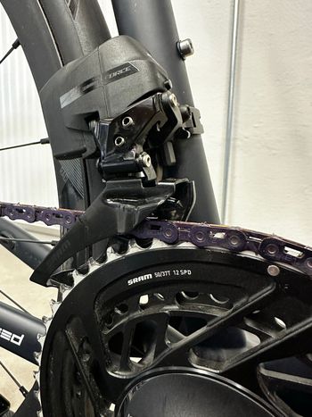 Used Standert Kreissäge RS Black Widow Sram Force AXS D2 2024 2024 Road & Gravel, Blue — image 13 of 24